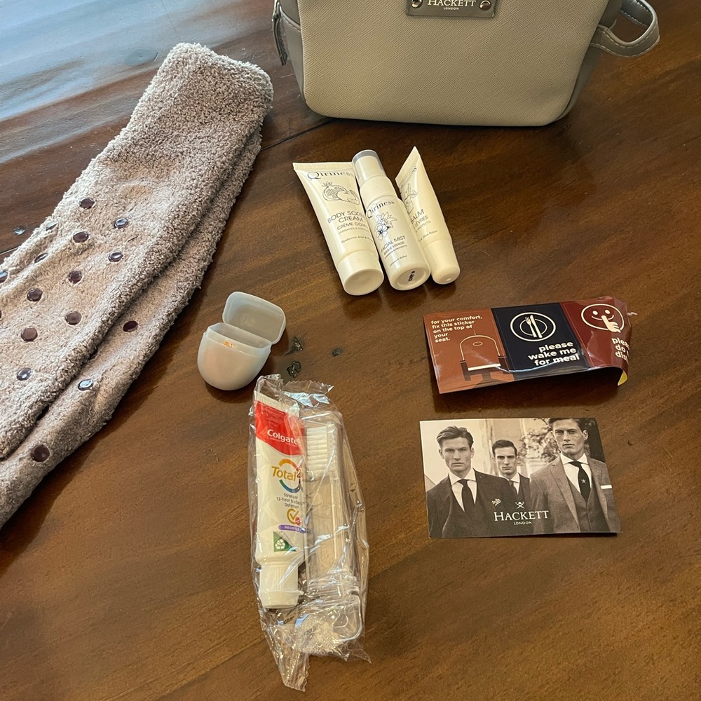 Turkish Airline Hackett London Amenity Bag
